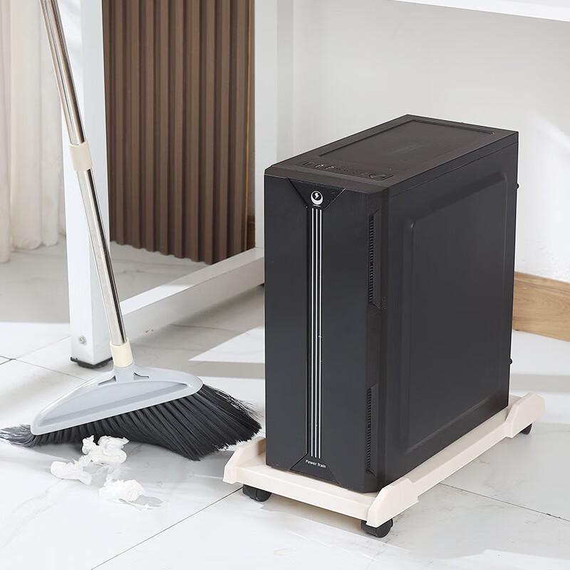 HUIHUADU Desktop PC Tower Stand with Universal Wheels