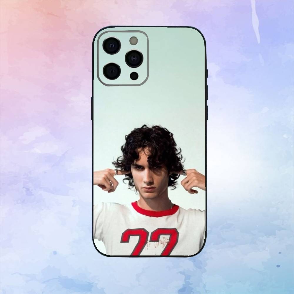singer S-Sombr Phone Case For iPhone17,16,15,14,13,12,11 Plus,Pro Max Soft Black Cover iPhone13