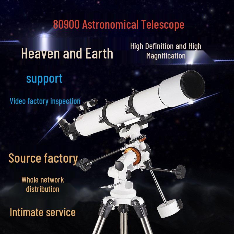 Yueyuan High-Definition Large Aperture Telescope for Star Gazing Telescope with Logo