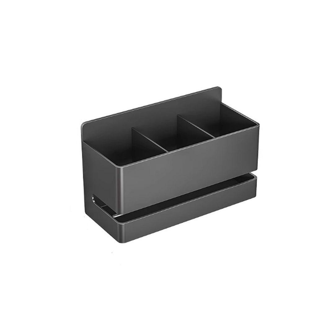 Wall Mounted Toothbrush Holder Punch Free Razor Storage Rack Practical Toothpaste Holder  Kitchen