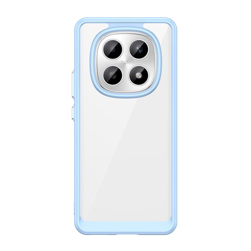 For Xiaomi Redmi Note 15 5G China Case Xiaomi Redmi Note 15 5G China Cover Clear PC + Silicone Shockproof Protective Phone Cover