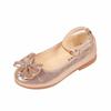 Children Toddler Girl Fashion Soild Bowknot Dance Quality Princess Shoes