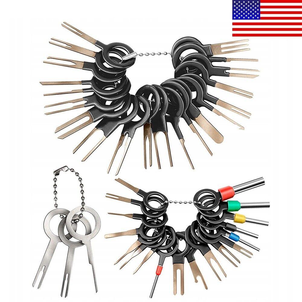 

41x набор инструментов для снятия клемм автомобильных проводов, обжимной ключ для электрических разъемов