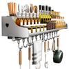 60CM Hanging Storage Rack Punch-Free Kitchen Spice Rack Space-Saving Spice Organizer for Chopsticks Spoons Shovels Organize