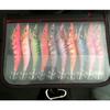 10pcs Luminous Fishing Lures Eyes Floating Hard Shrimp Plastic Baits
