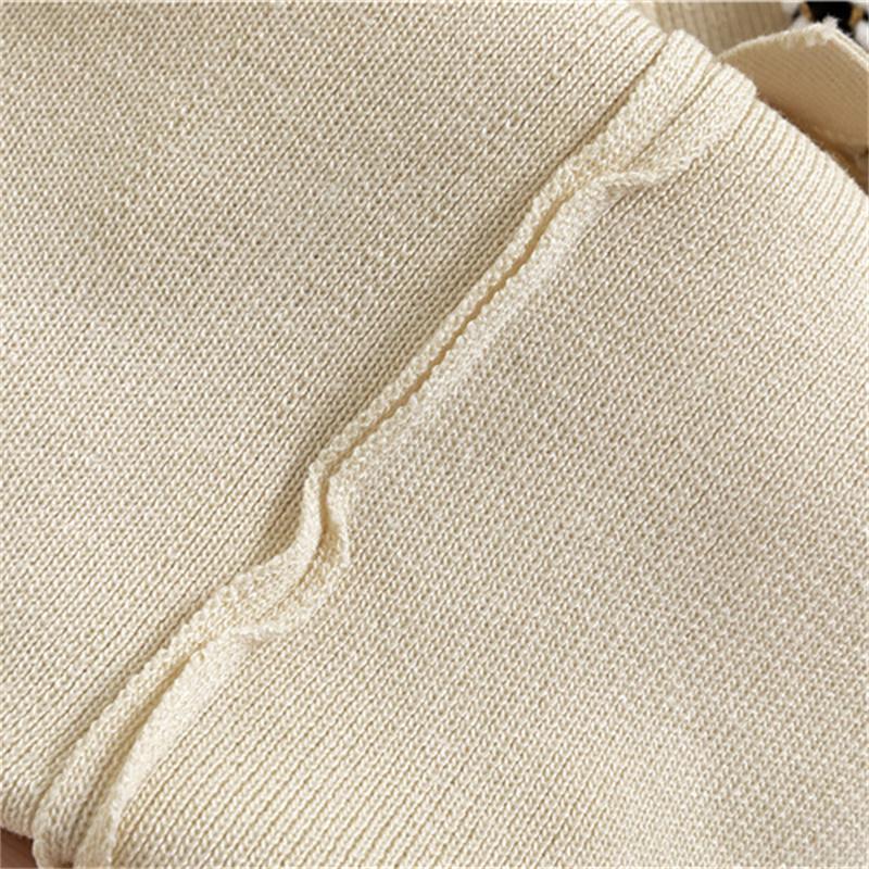 Autumn And Winter Fashion Temperament Knitted Cardigan Set For Women Slim And Fragrant Style Two Piece Set