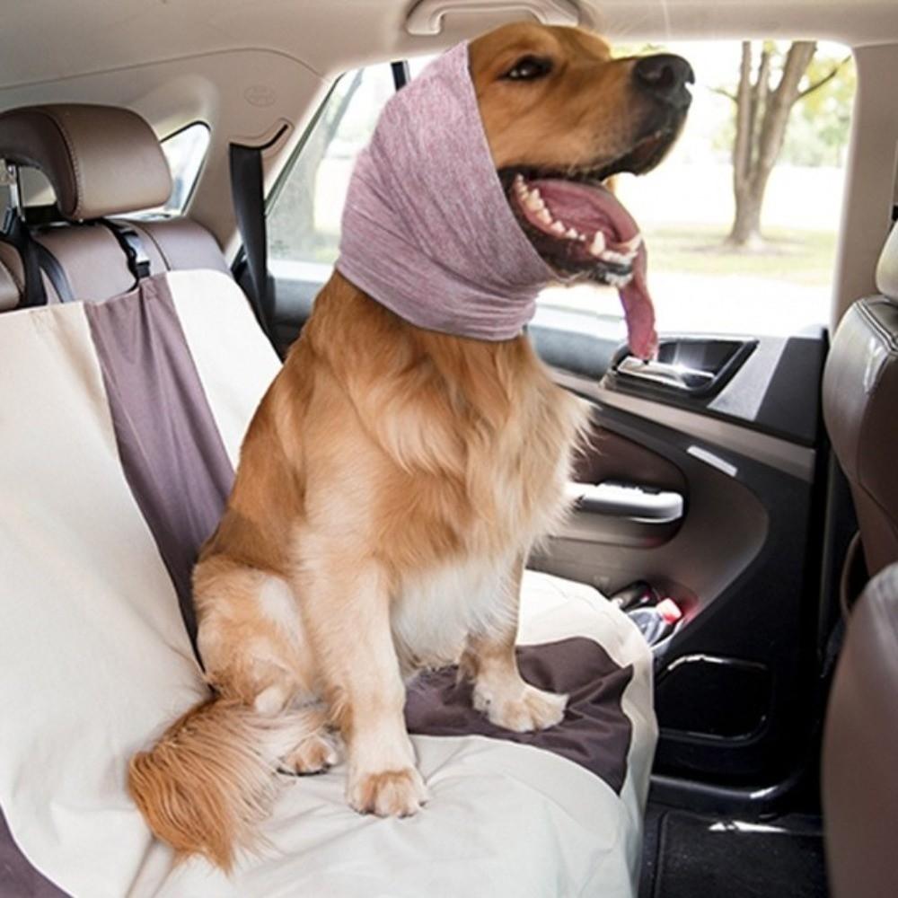 Head Sleeve Warm Dog Ears Cover Anti-scare Noise Protection Pet Soothing Hood Elastic Anti-shock Dog Ear Muffs Outdoor