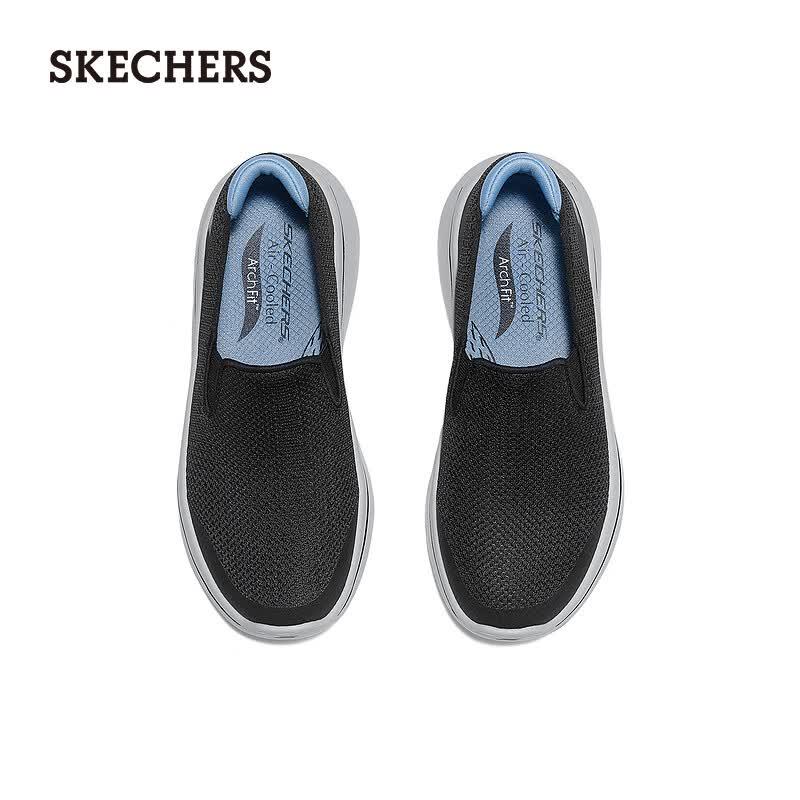 Skechers Women's Arch Support Slip-on Walking Shoes 125841