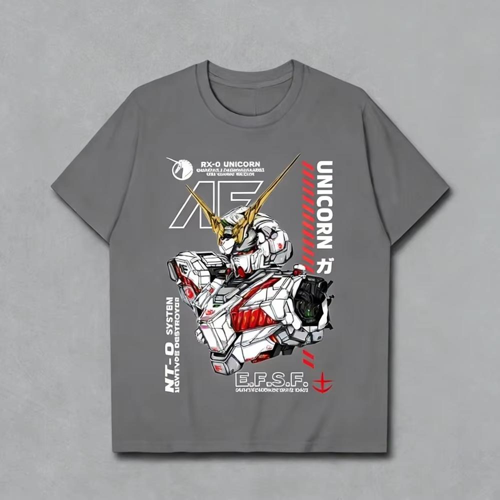 2026 new High Voltage RX0 Unicorn Mens and Womens Cotton TShirt Bestseller  Anime Print  LooseFitting  Casual Style