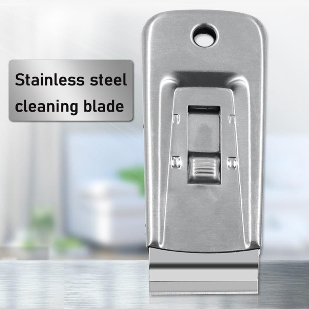 Single Edge Squeegee Stainless Steel Razor Scraper Multi-Purpose Scraper  Car Wrap Film