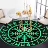 Viking Vegvisir Compass Norse Runes Sticker Decal - Waterproof & UV Resistant - Perfect for Cars, Laptops, Skateboards, Lockers, Walls, Windows, Doors