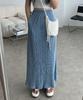Umbrella On The Go Women'S Signature Banded Pleated Long Skirt