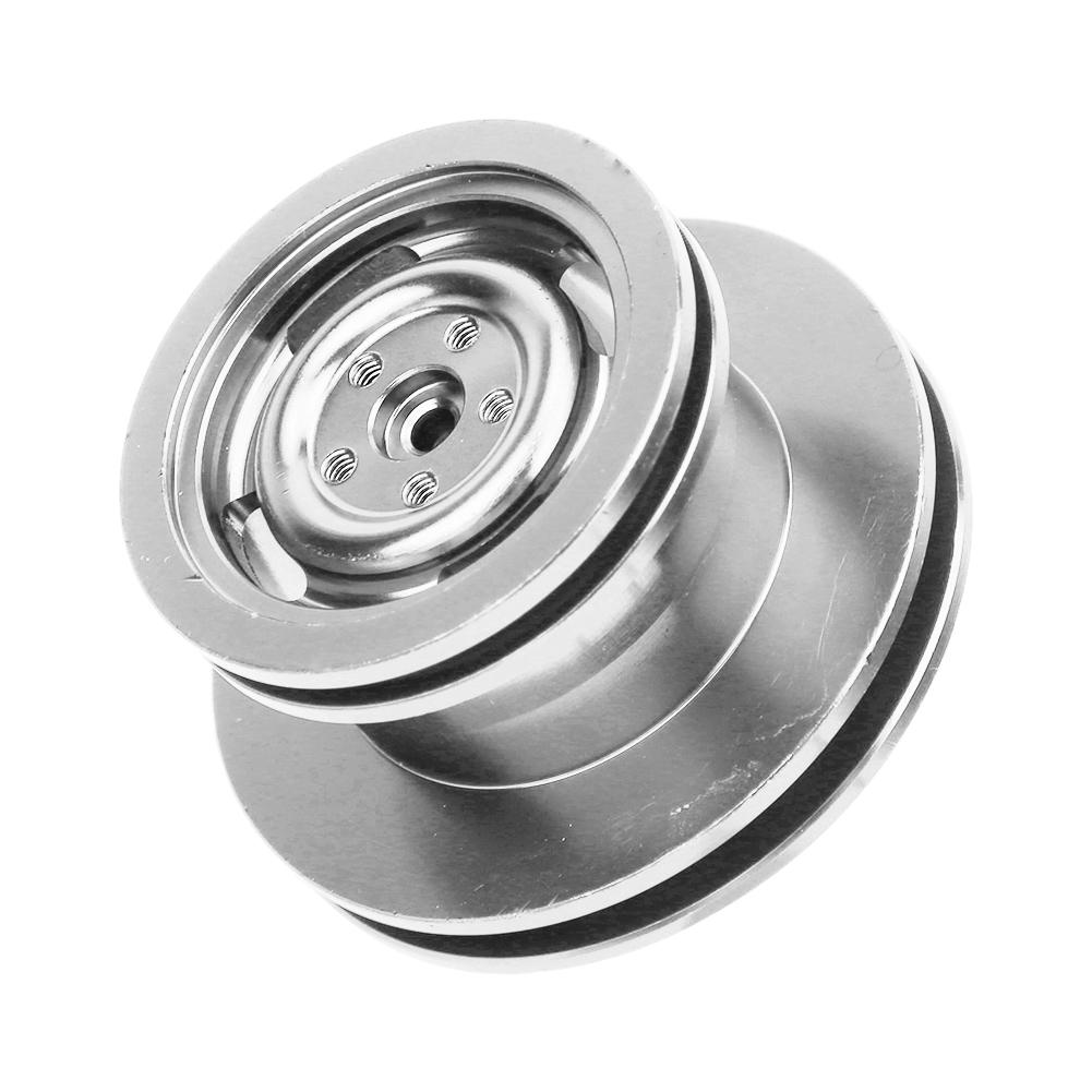 RC Car Metal Wheel Frame Rim Upgrade Accessories Parts Kit for MN D90 MN 99 MN 91 FJ 45(Silver MN 027S )