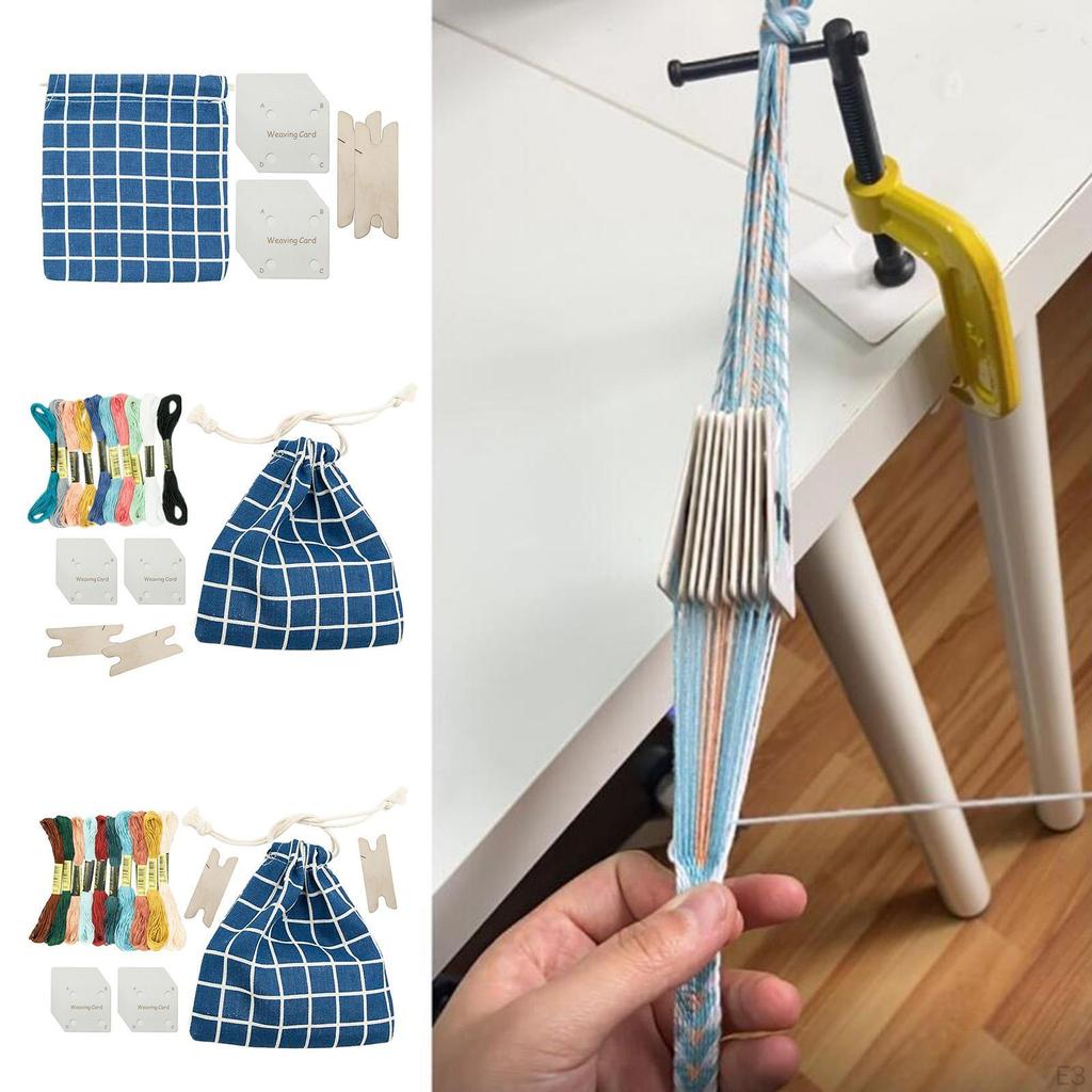 Beginner's Weaving with Smooth Surface for DIY Craft Projects