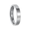 Polish Flat Stainless Steel Ring for Men Women 4mm 6mm 8mm 12mm Wide Couple Rings Jewelry Anniversary Wedding Gift