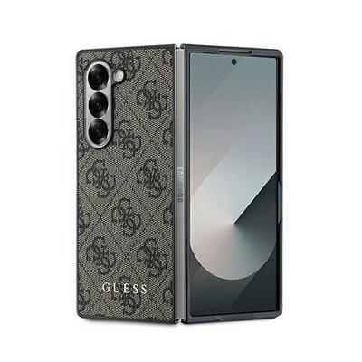 Samsung Galaxy Z Fold6 için Kılıf Guess 4G Kahverengi