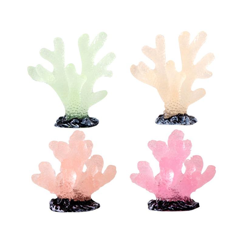 Luminous Fluorescent Simulated Coral Aquarium Fish Tank Landscape Decoration,Accessories and Small Ornaments