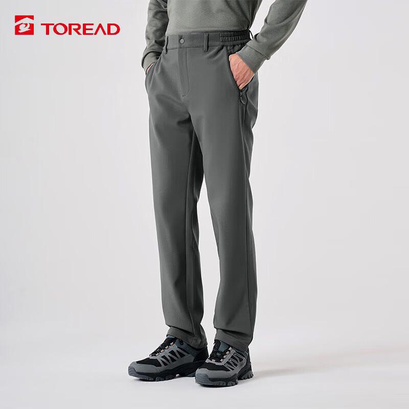 

TOREAD Men s Outdoor Windproof Waterproof Warm Softshell Hiking Pants S