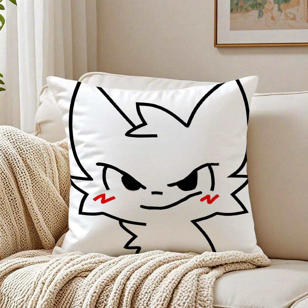 Meme Süßes Lustiges Katzenkissenbezug Kissenbezug Staubmilbenfrei Wohnzimmer Sofa Dekor Kissen Zimmer