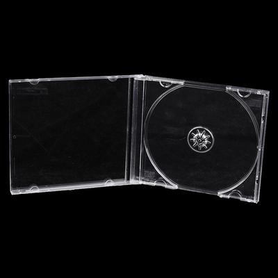 1 Uds Readstar caja de disco de una sola pieza de plástico transparente, caja de Cd, Cd engrosado