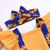 Leopard Print Baby Romper Set: Summer Bodysuit & Headband for Girls
