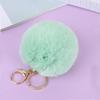 Creative Imitation Rex Rabbit Fur Ball Keychain - Plush Bag and Car Pendant Gift
