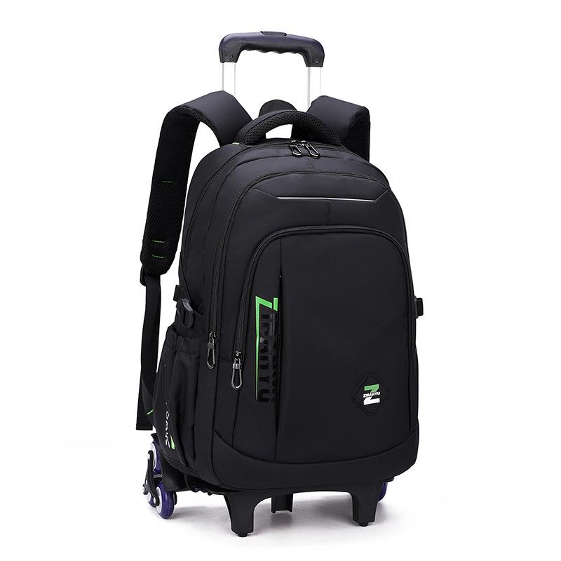 Student Roller Backpack 6-wheel Three-piece Set ZRY9319