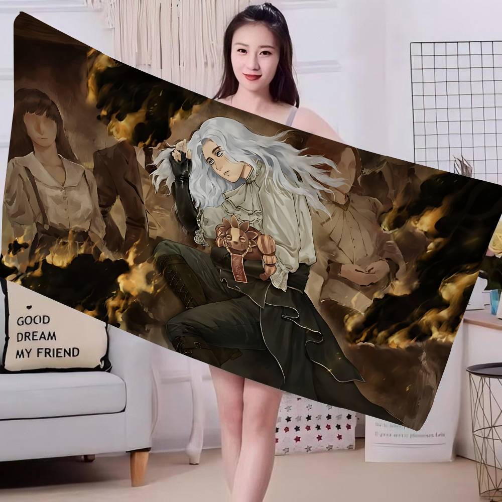 Game C-Clair O-Obscur E-Expedition 33 Microfiber Printed Beach Towel Mountain Climbing Yoga Beach Running Absorbent Soft Towel