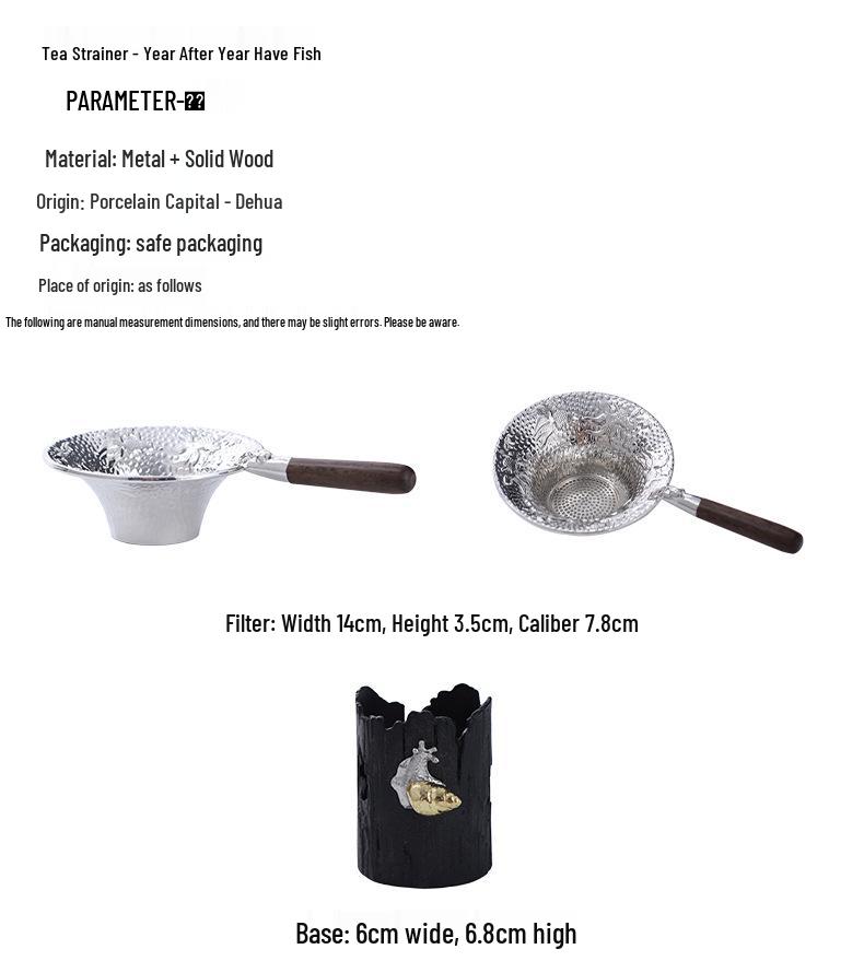 Year of the Dragon Sterling Silver 999 Teapot: Pure Handmade High-End Gongfu Tea Set Souvenir
