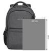BOSTANTEN Backpack, Trendy Business Travel Bag, Large Capacity 15.6-Inch Laptop Bag, Black