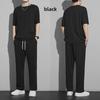 Pantaloni Sportivi Estivi in Seta di Ghiaccio da Uomo 2024: Abbigliamento Casual Trendy, Leggero, Traspirante e dalla Vestibilità Ampia
