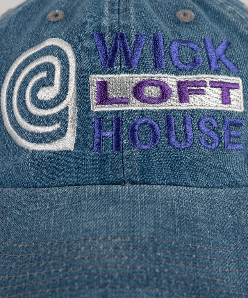 Wig E Loft House Denim Ball Cap - Light Blue