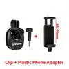 Aluminiumlegierung Motorrad Windschutzscheiben Clip Halter Halterung Kamera Halterung Universelles Motorrad Zubehör Für GoPro DJI OSMO Insta360 Sport Action Kamera