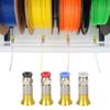 1/4Pcs 3D Printer Filament Dryer Box Accessories Pc4-M6 Pneumatic Straight Connector 4*2.5Mm Ptfe Tube M6 Feed Fitting Coupler