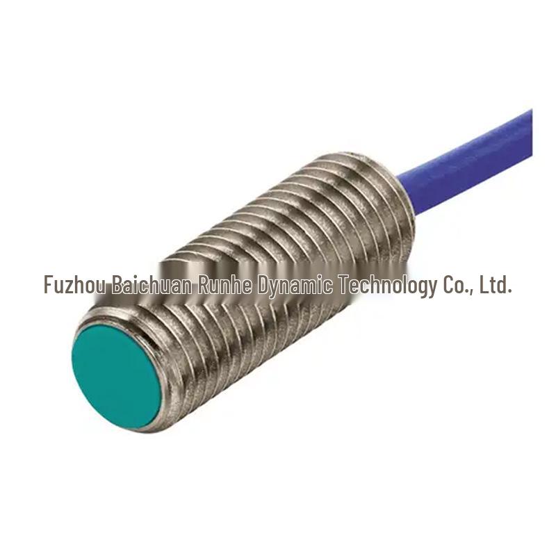 P+F Inductive Sensor NJ1.5-8GM-N with Reverse Polarity Protection and NAMUR Output, Model NJ5-18GK-N.