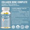 Kollagen Knochen Complete - Gelenk- & Knochenpflege, Hautgesundheit Anti-Aging, Maximale Stärke