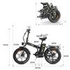 EMOKO C94-35AH City Folding Electric Bike EU-compliant 250W Motor (1000W Peak) 48V 35Ah Battery 7-speed Transmission System.