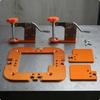 Slot Cutting Jig Anodized Metal Corner Shaping Handleless Cabinet Door Template