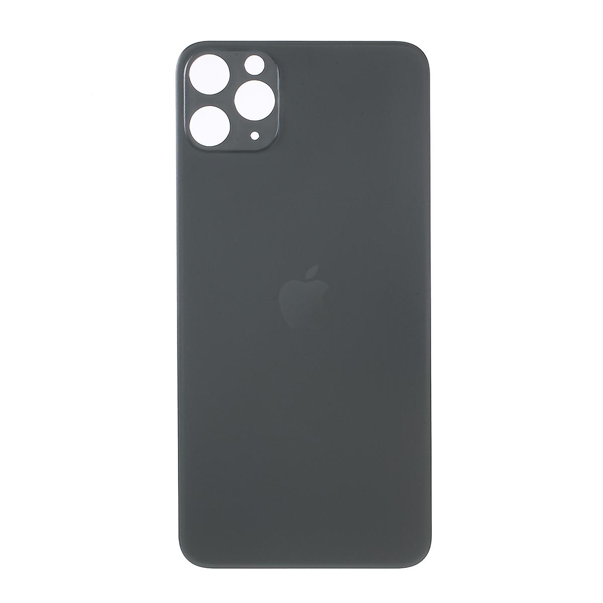 

[without Logo] Back Battery Housing Cover with Precise Camera Lens Cut-Out Holes for iPhone 11 Pro 5.8-inch Green