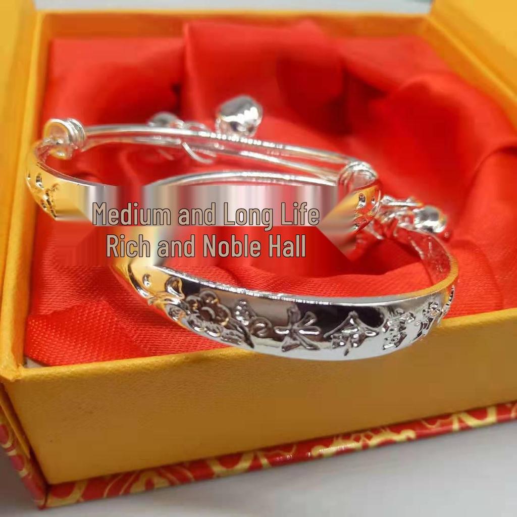 Bransoletka z gwiazdkami posrebrzana na Walentynki dla kobiet - Modny prezent w stylu Douyin dla przyjaciółki