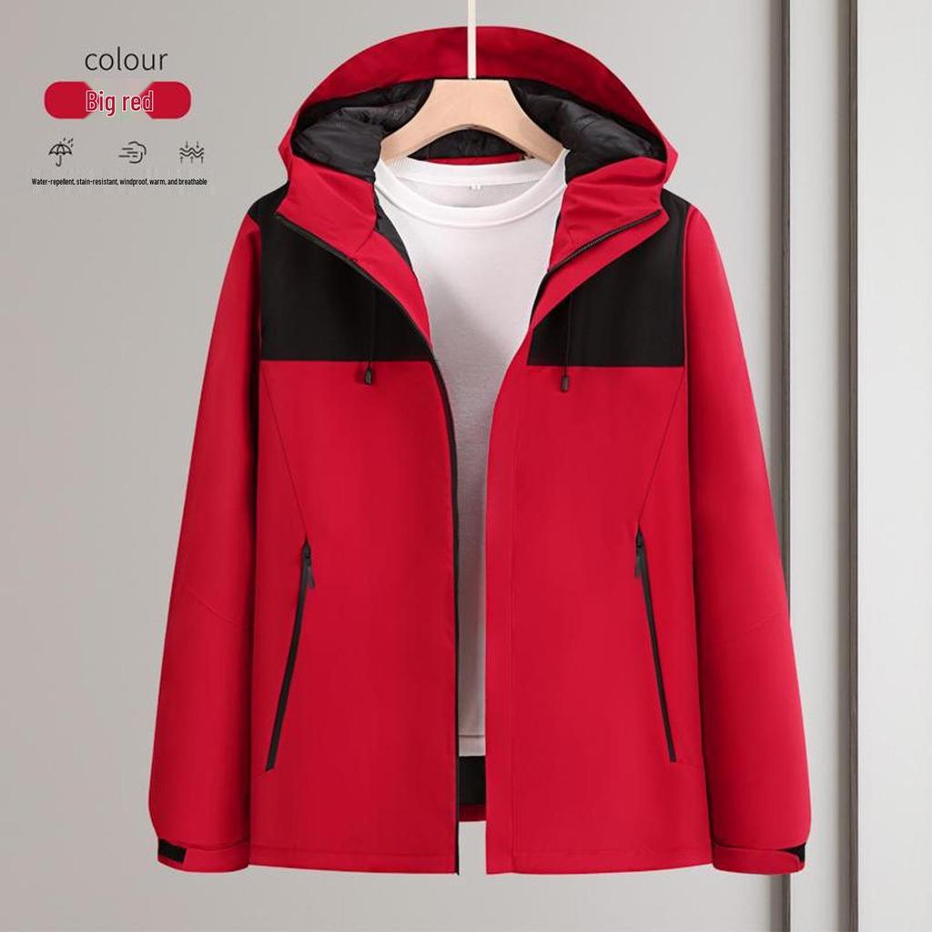 Men’s & Women’s Waterproof Windproof Softshell Jacket - Custom Workwear, Team Uniform, Sports Outerwear for Mountaineering & Travel