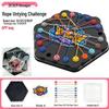 Penguin Icebreaker Balancing Tree Board Game with Face-Changing Rubik's Cube and Hidden Building Blocks - Free Shipping