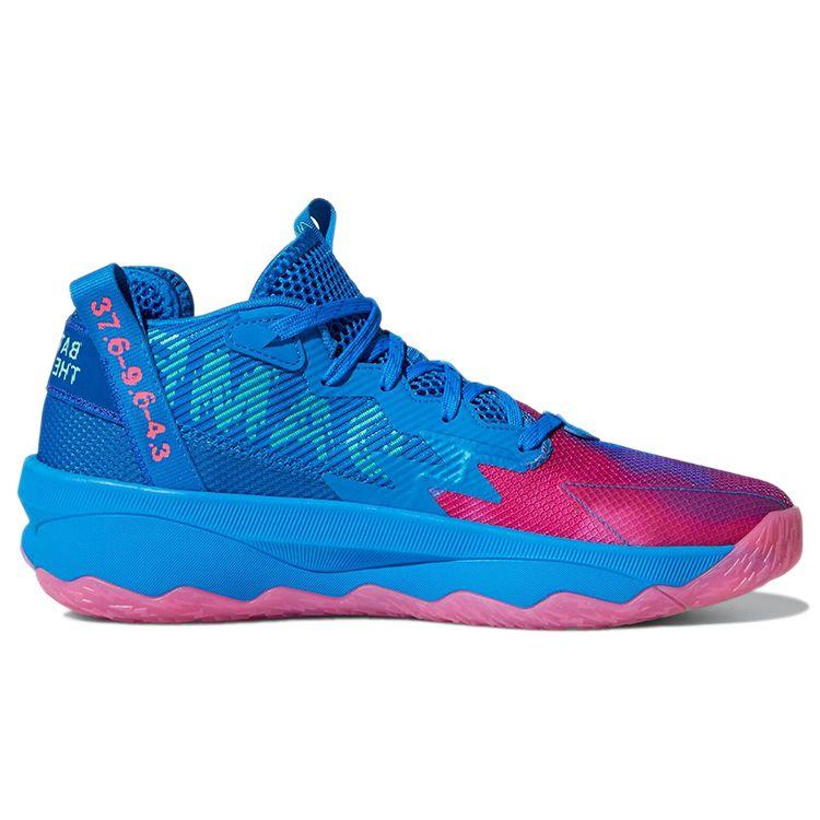 Adidas Dame 8 Battle Of The Bubble Men Sneakers Blue Blue-Rush Pulse-Mint GY2770