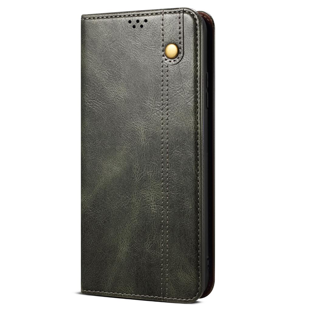 For Samsung Galaxy A13 4G/5G Case Crazy Horse Texture Waxy Leather Wallet Stand Phone Cover