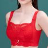 Thin Adjustable Gathering Bra for Women Breast Collection Plus Size Anti Sagging Bra Women's Summer Bra