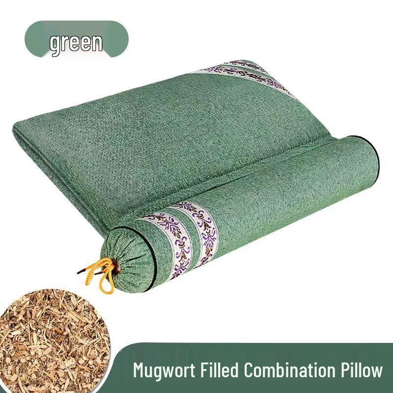 Li Shen Wormwood Cylindrical Combination Pillow