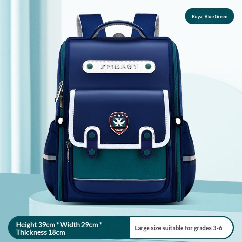 British Style Backpacks for Elementary School Students in Grades 1-3, Lightweight Backpacks for Boys and Girls.