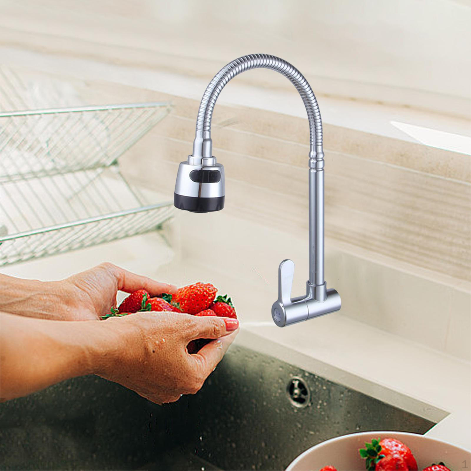 

Смеситель для холодной воды, модель с поворотом на градус для кухни и ванной комнаты Wall Mounted