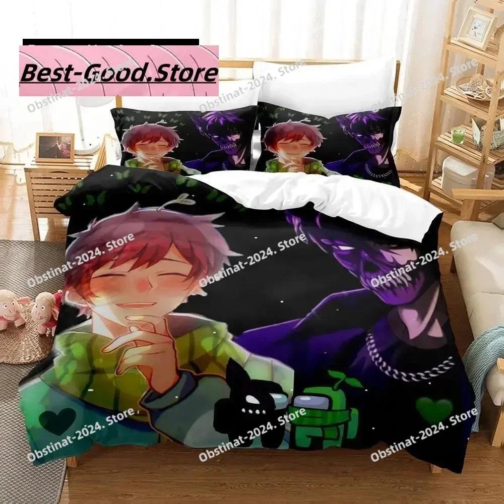 New 3D Corpse Husband Bedding Set Printed single Comforter Quilt Bed Cover Duvet Cover Pillow Case 3 Pieces Sets Kids Adult Size