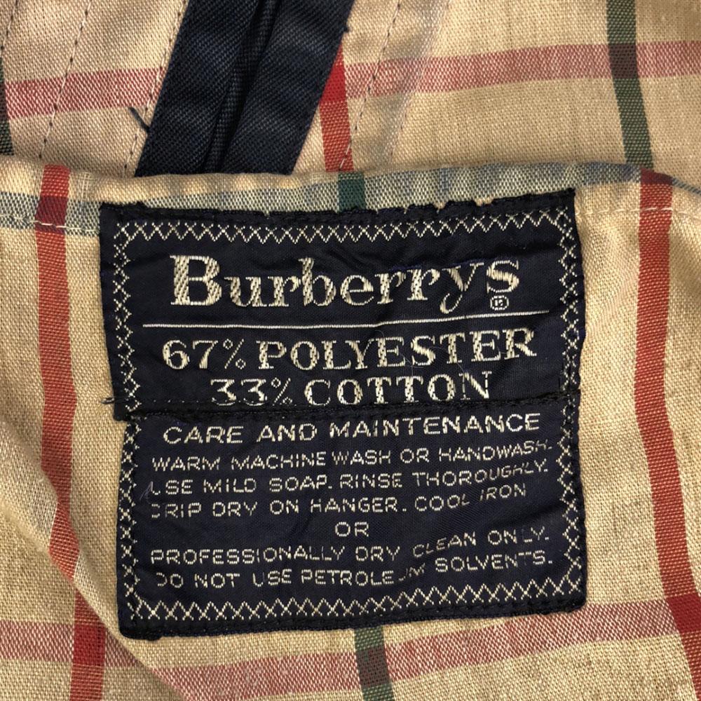 Burberrys 70s 80s Made in the UK Long sleeve trench coat Men's Used